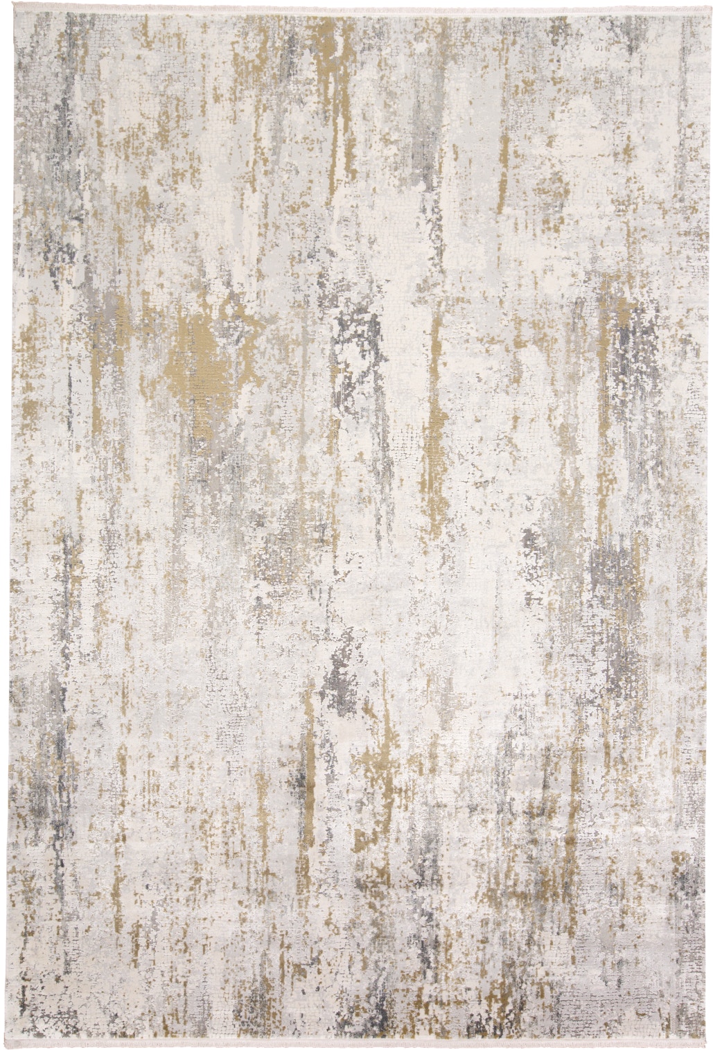 Cadiz Modern Abstract, Ivory/Gray/Gold, 9'-9