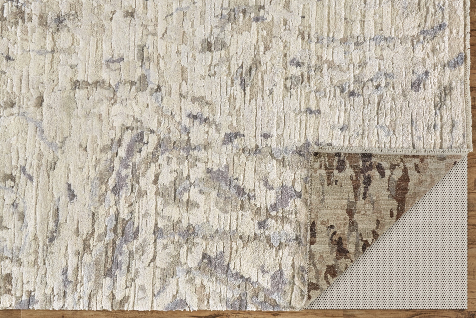 Breel Modern Abstract, Ivory/Gray/Tan, 5'-6
