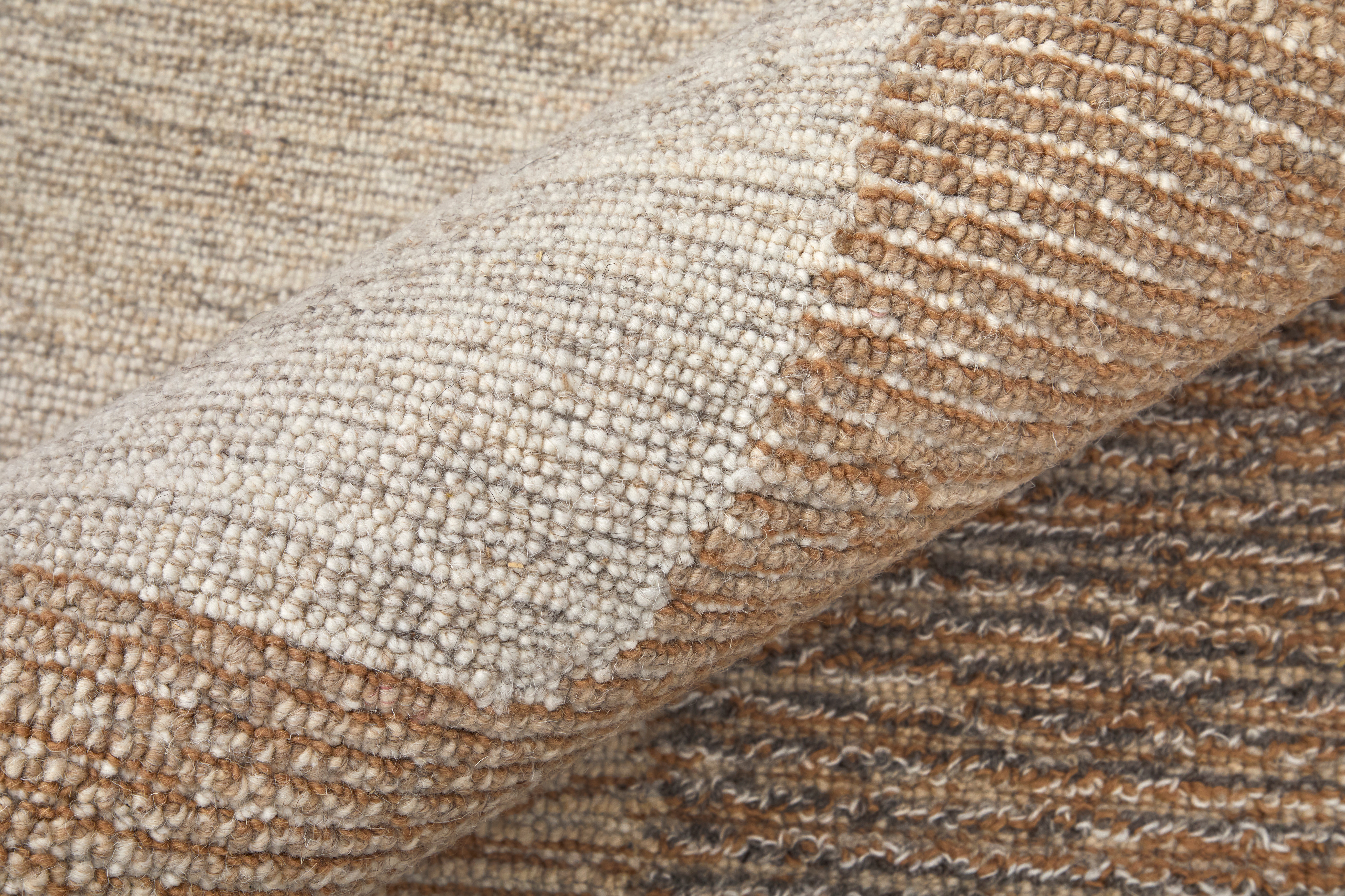 Feizy Area Rugs Pollock Modern Abstract, Brown/Tan/Ivory, 3'-6