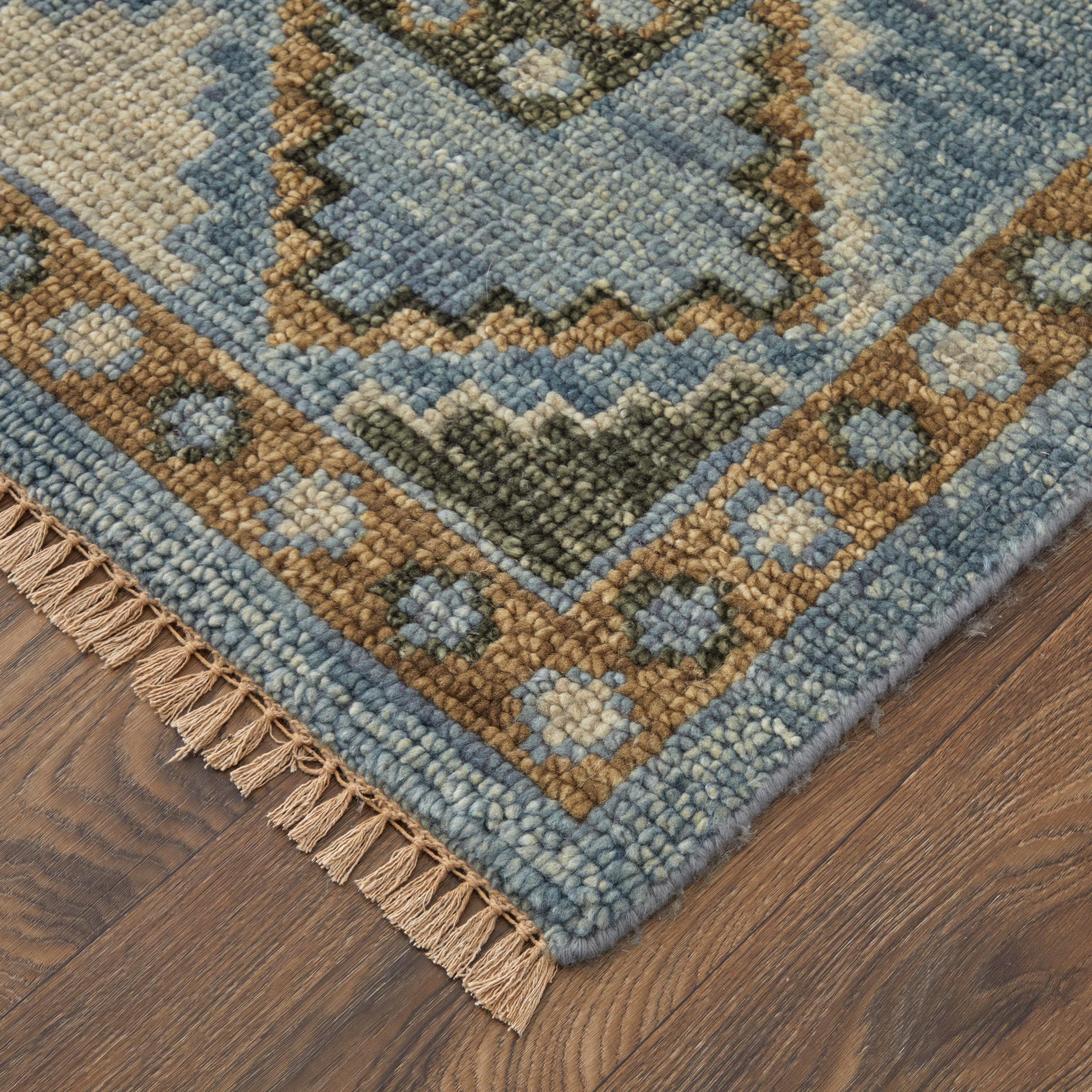 Feizy FIL6935FBLUGRNF00 Area Rugs Fillmore Traditional
