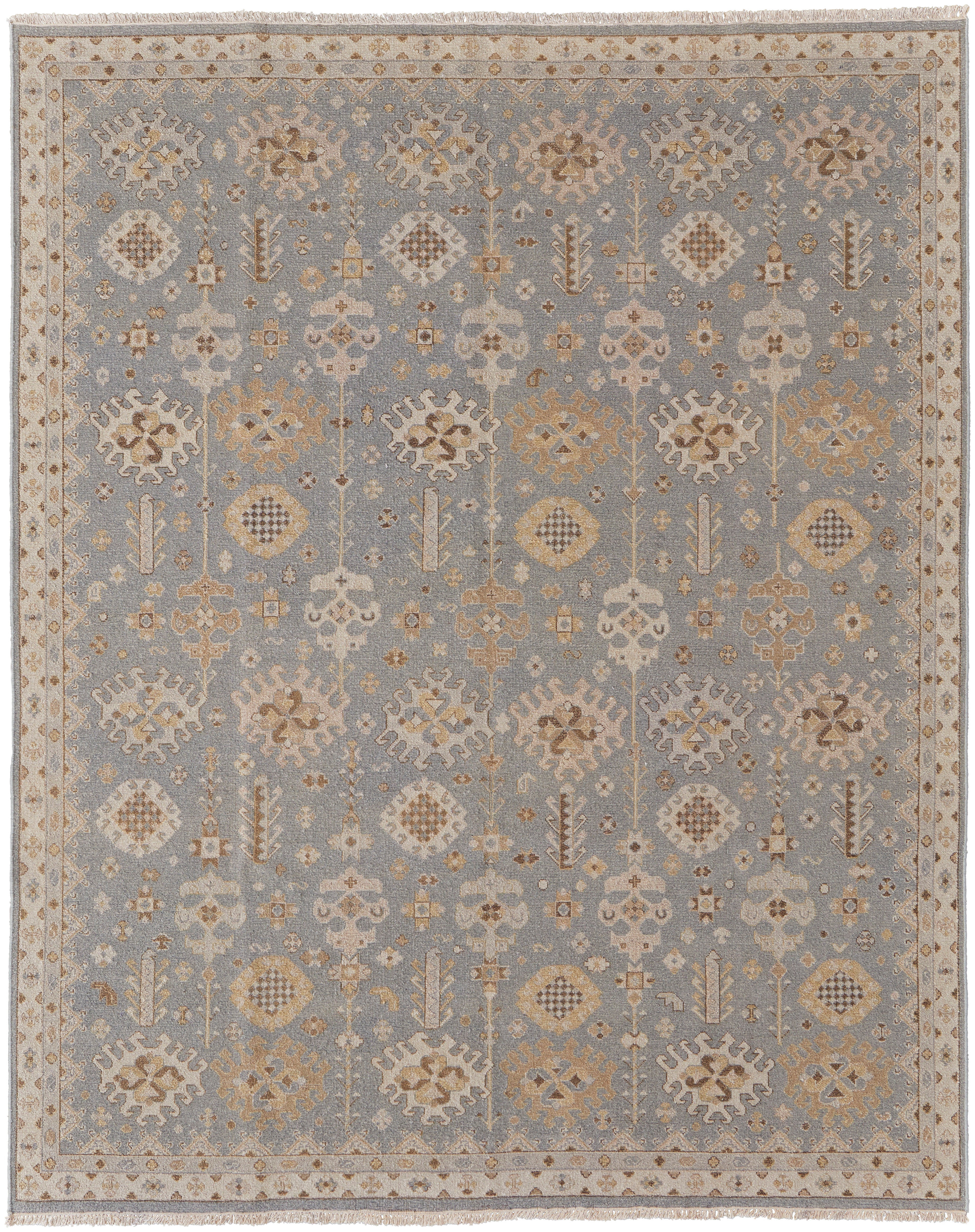 Feizy Area Rugs Corbitt Blue/Gray/Ivory Rug CORBITTCORCOR0610FBLUE