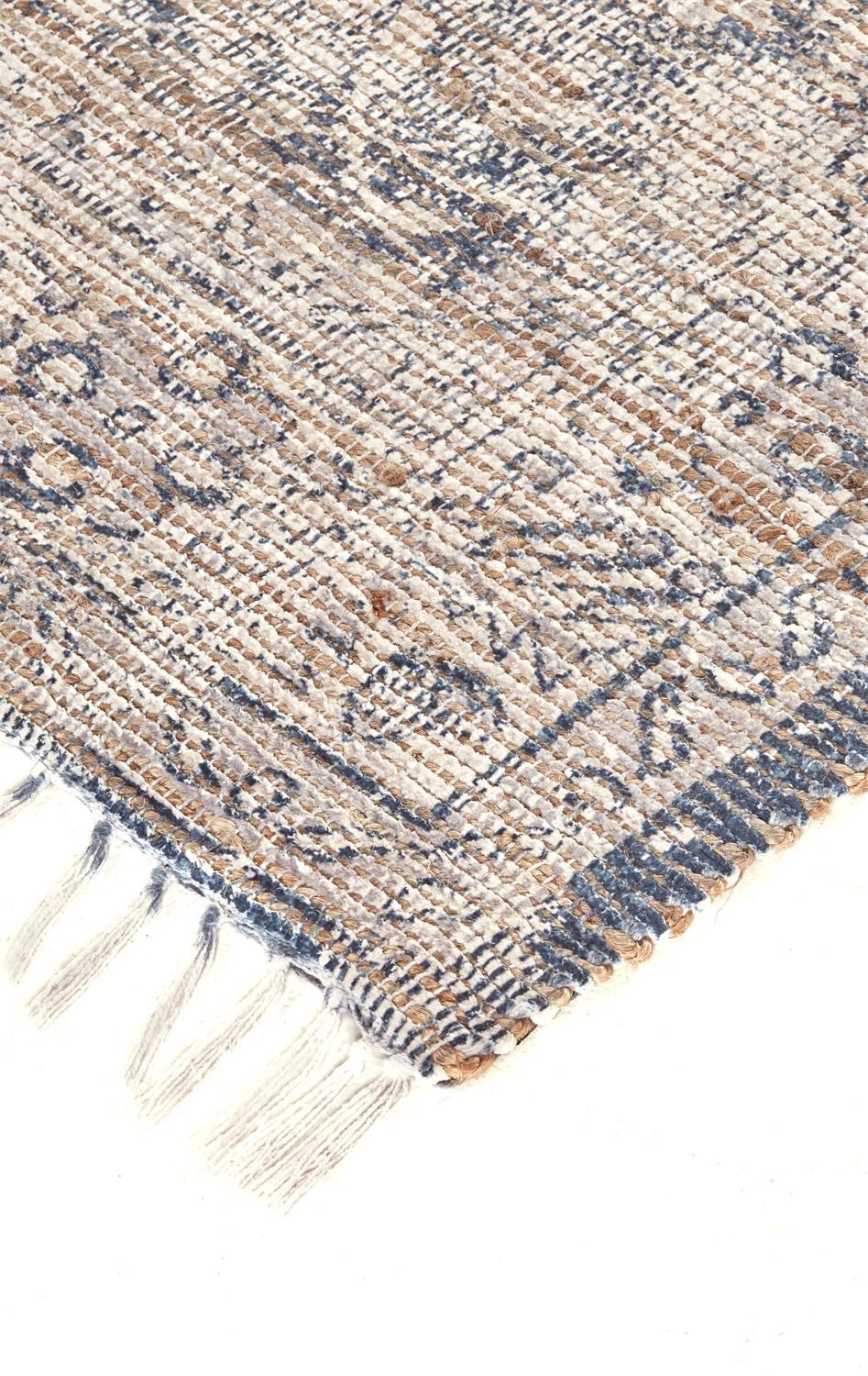 Feizy Area Rugs Aliza Traditional Oriental, Tan/Ivory/Blue, 2'-2