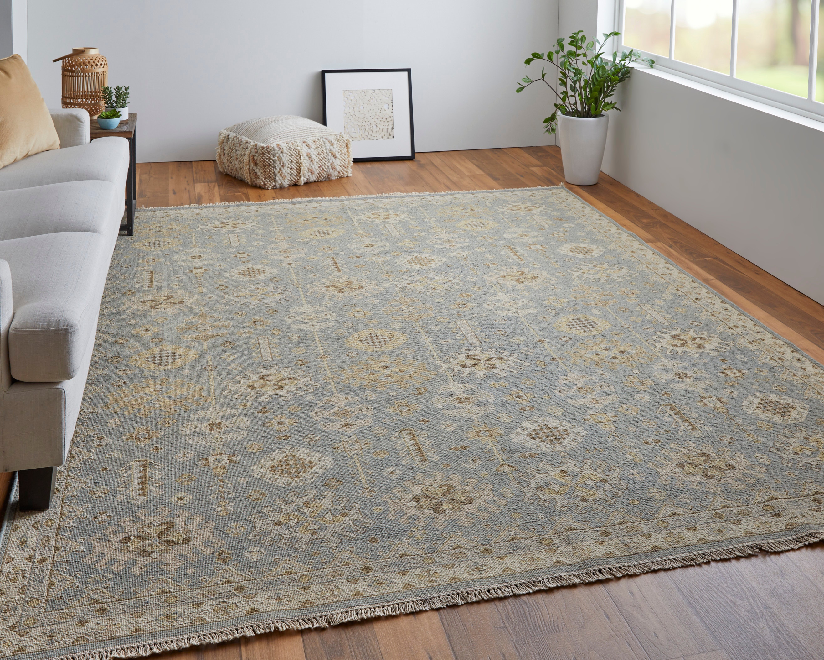 Corbitt Traditional Oriental, Blue/Gray/Ivory, 11'-6