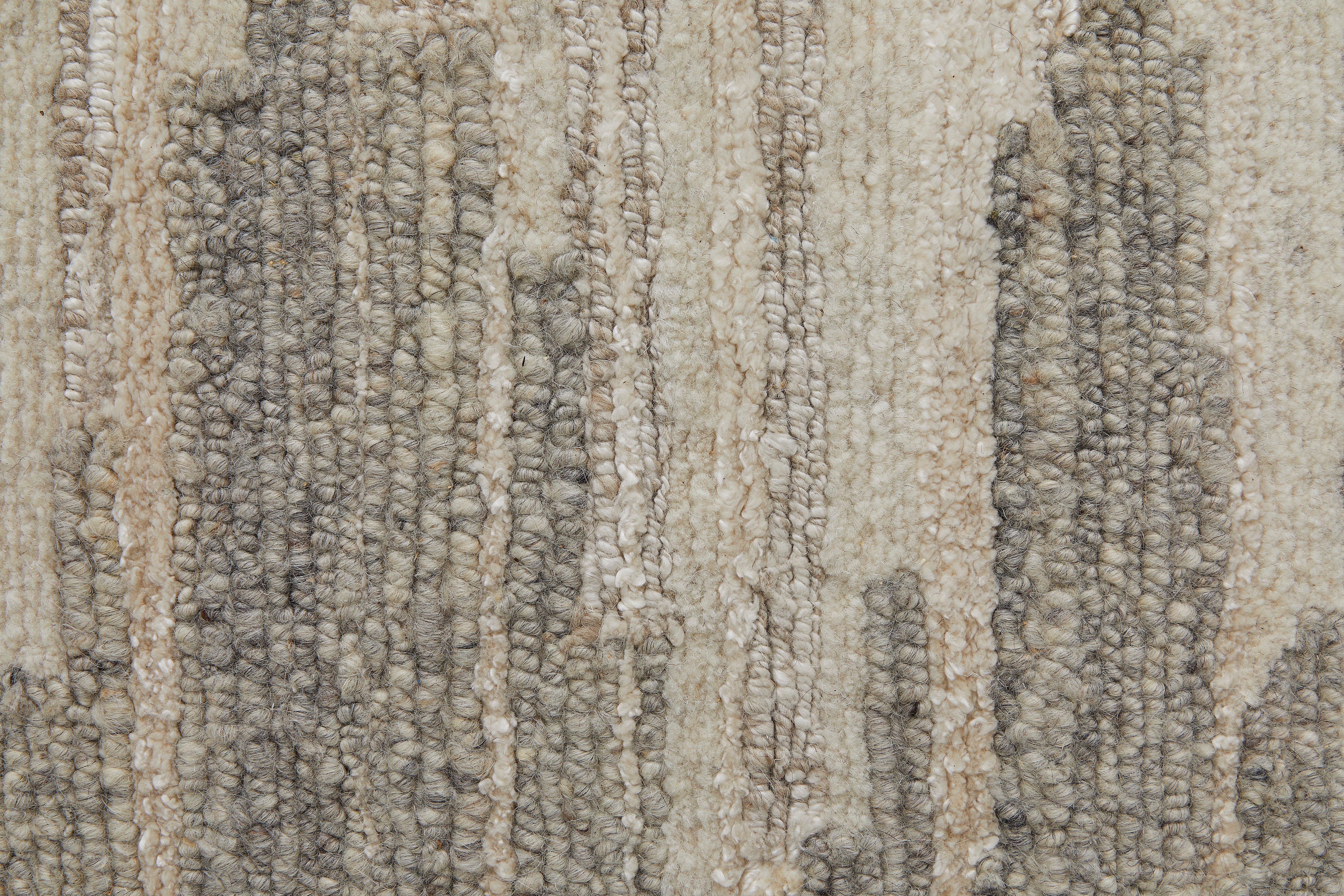 ネオタンゴ シルバーベージュ Navaro Modern Gradient and Ombre, Ivory/Tan, 2' x 3' Accent