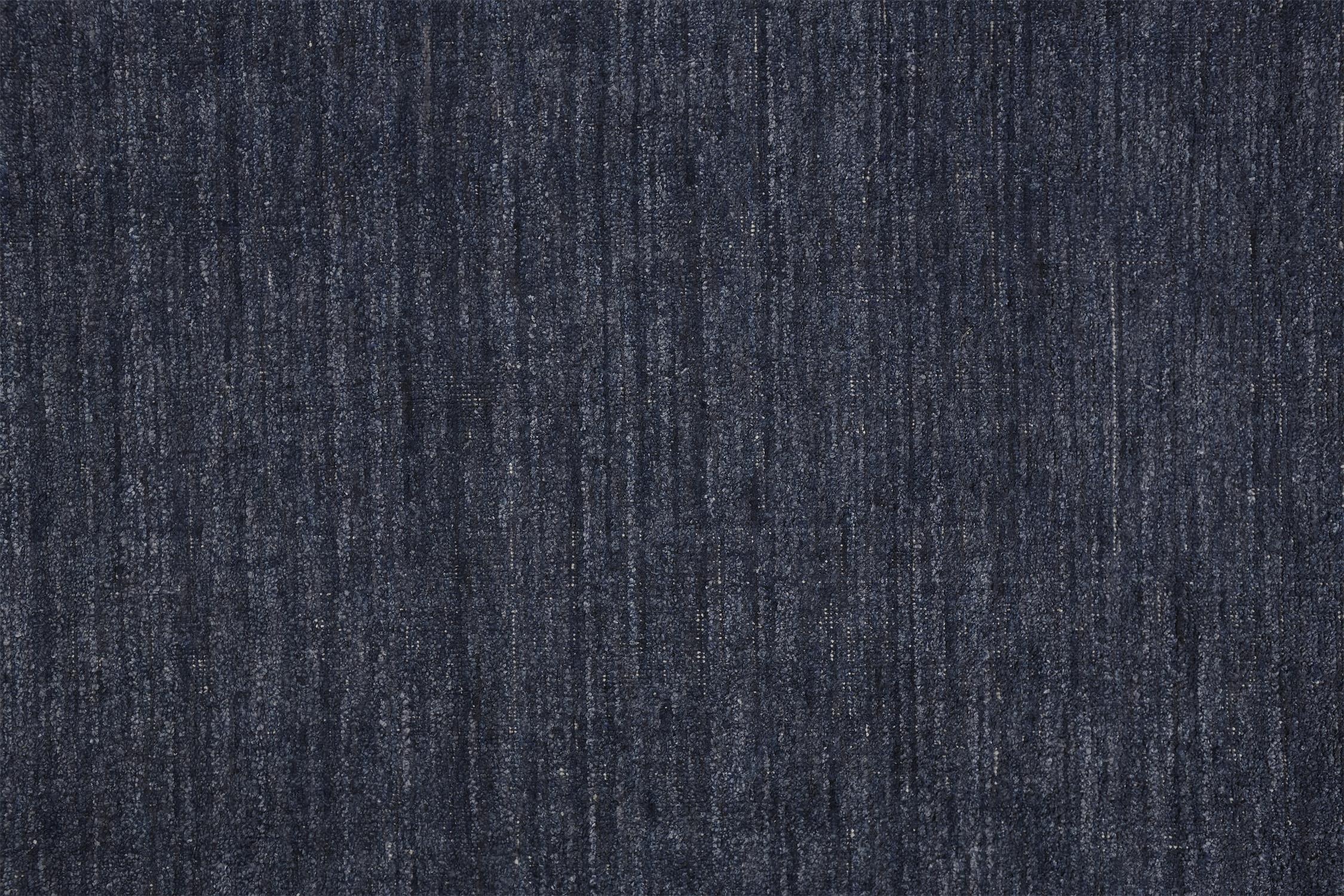 Feizy Area Rugs Delino Transitional Solid, Blue, 2' x 3' Accent 