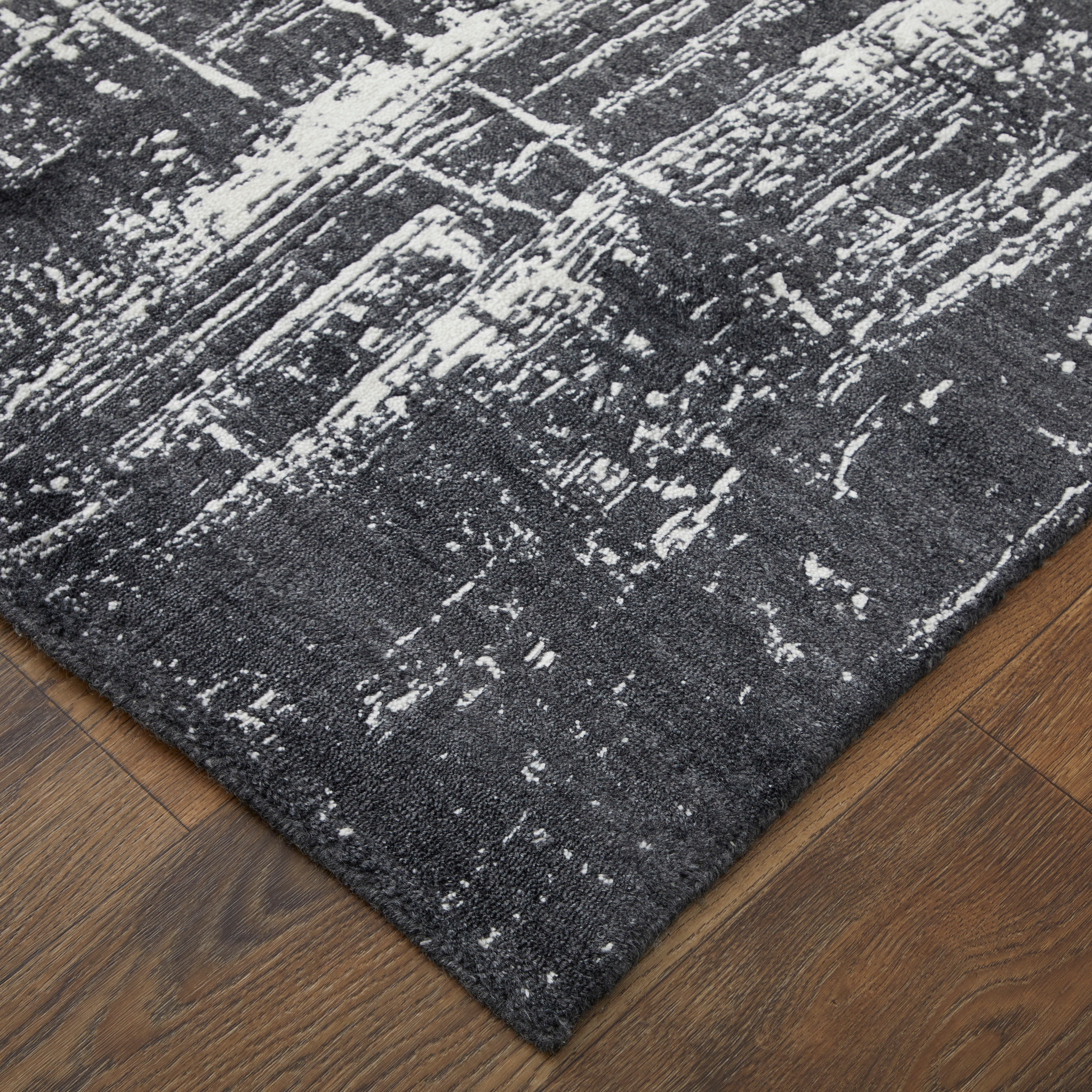 Coda Modern Abstract, Black/White, 3'-6