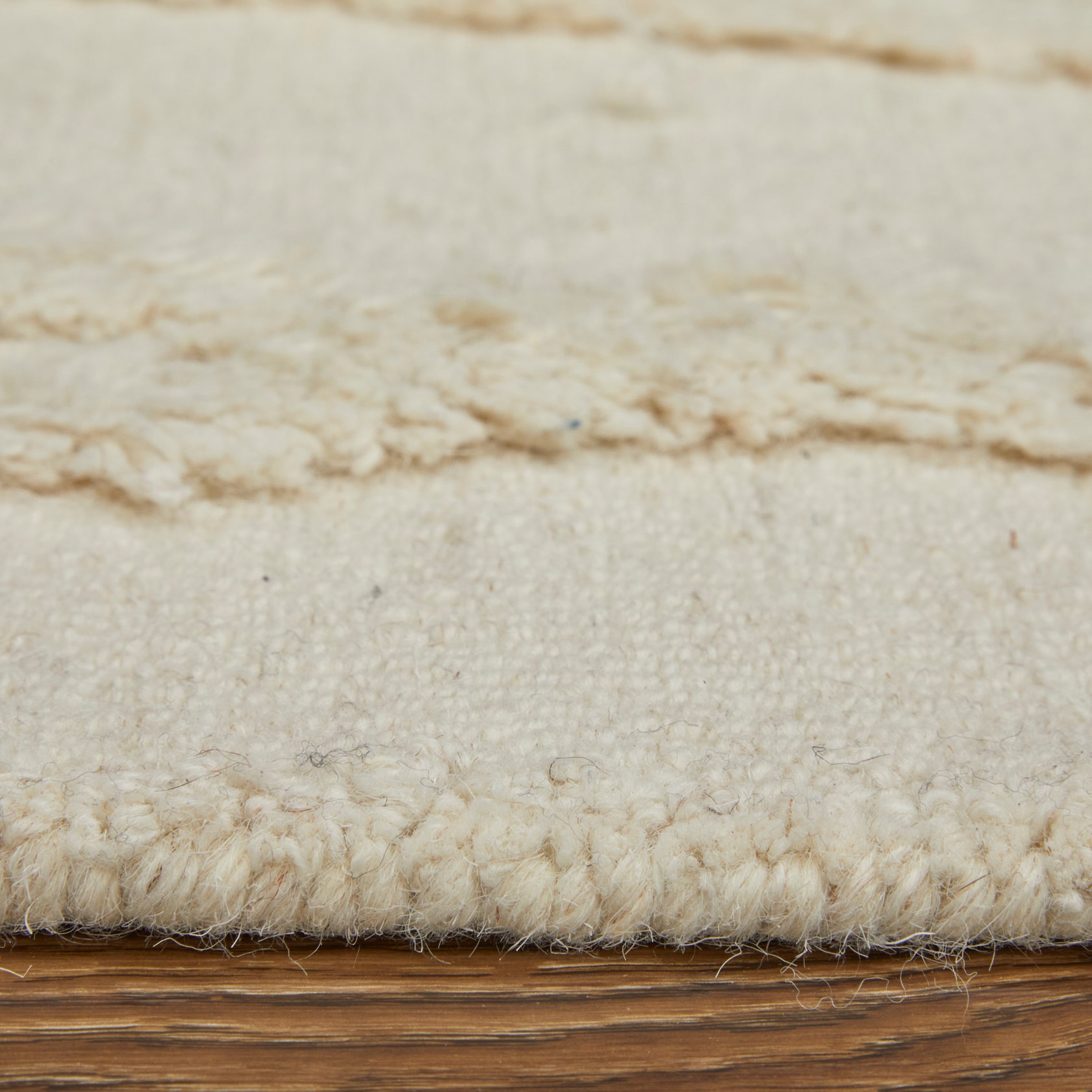 Anica Transitional Geometric, Ivory/Taupe/Brown, 5' x 8