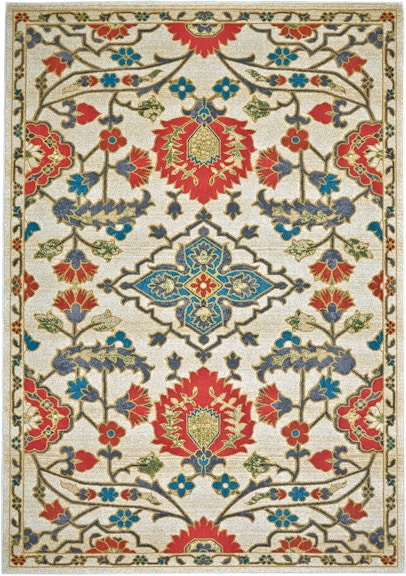 Feizy 6293452FSNS000E10 Rugs Gustavia Modern Floral and Botanical ...