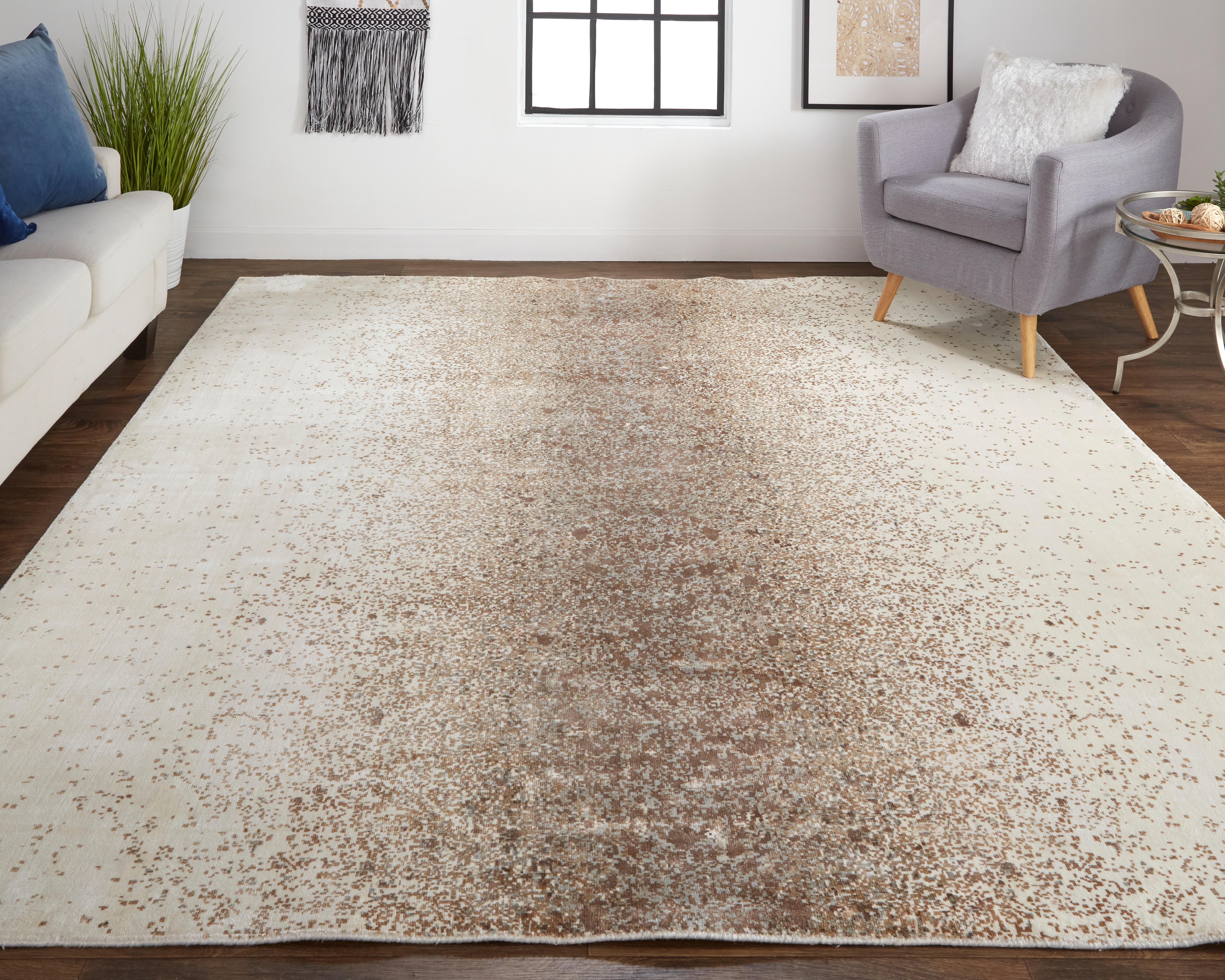 Amazon.com: XmyGnoVyr Irregular Fluid Rug Non Slip Fluffy