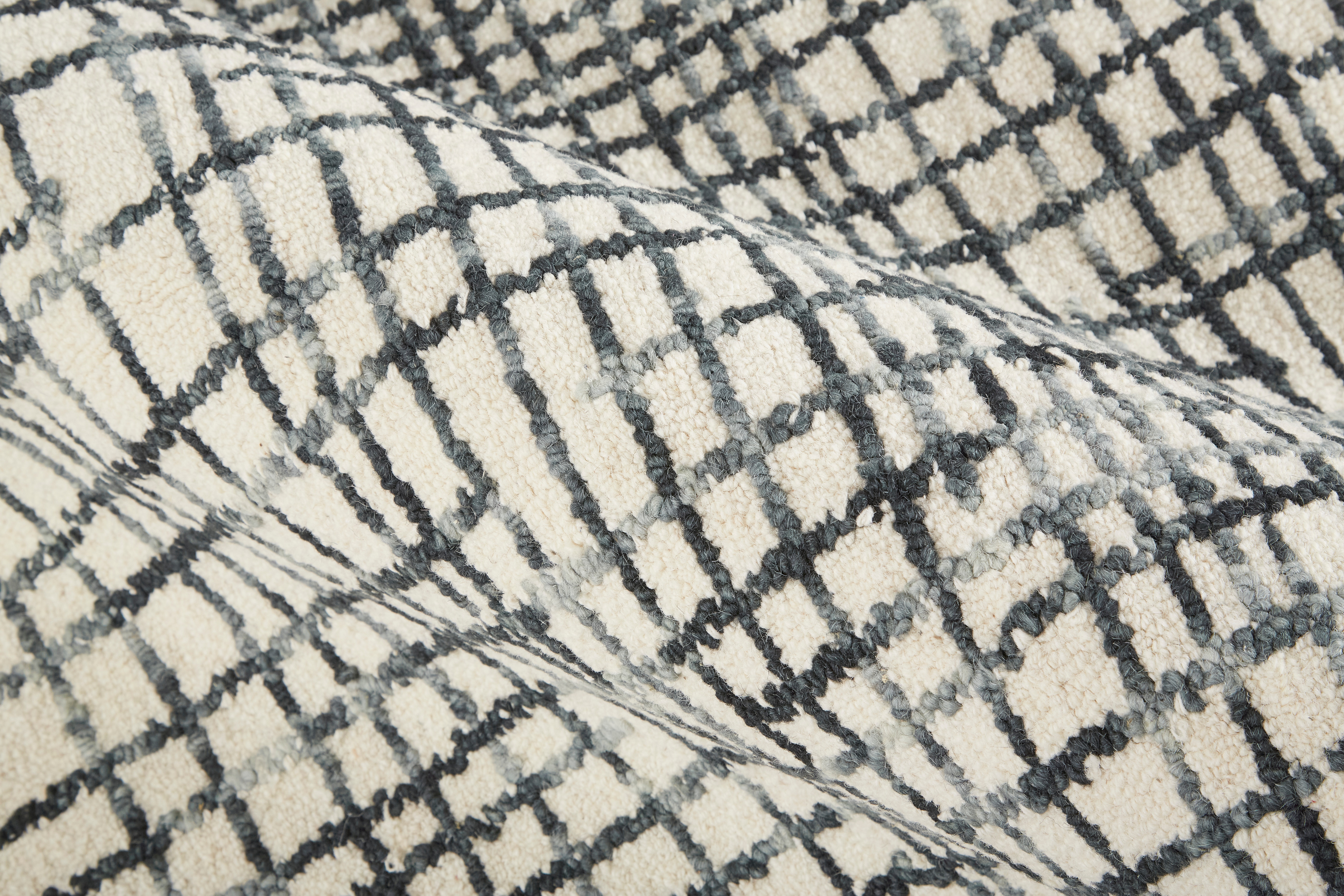♡Duffy♡② Feizy Area Rugs Maddox Transitional Abstract, Ivory/Gray