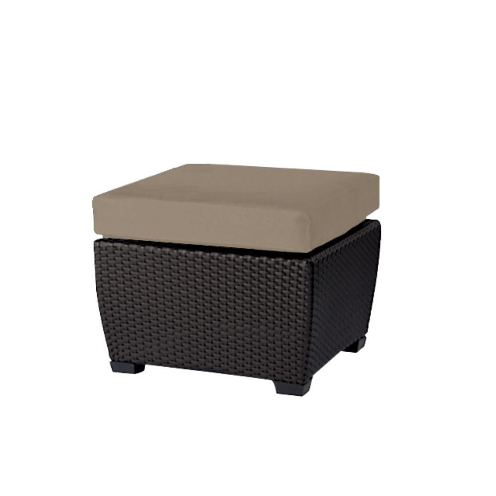 Brown Jordan Fusion Ottoman Viridien, Formerly Fire House Casual