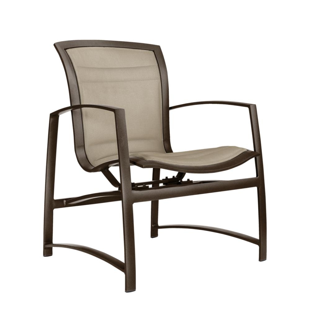 Brown Jordan Padded Motion Arm Chair Viridien, Formerly Fire House