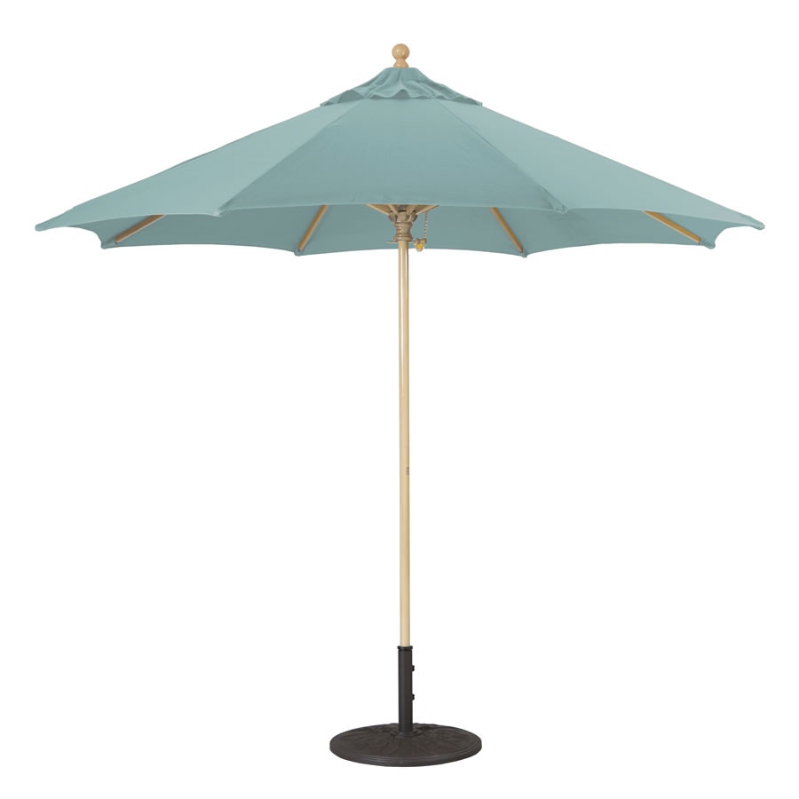 Fh Casual Wood Market 9 Umbrella The Fire House Casual Living Store