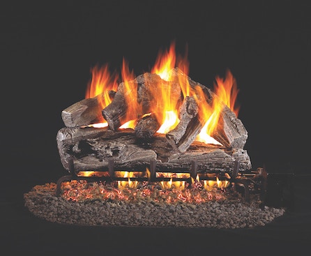 Viridien - Charred Aged Split Oak Outdoor Logs | Viridien, Formerly Fire  House Casual