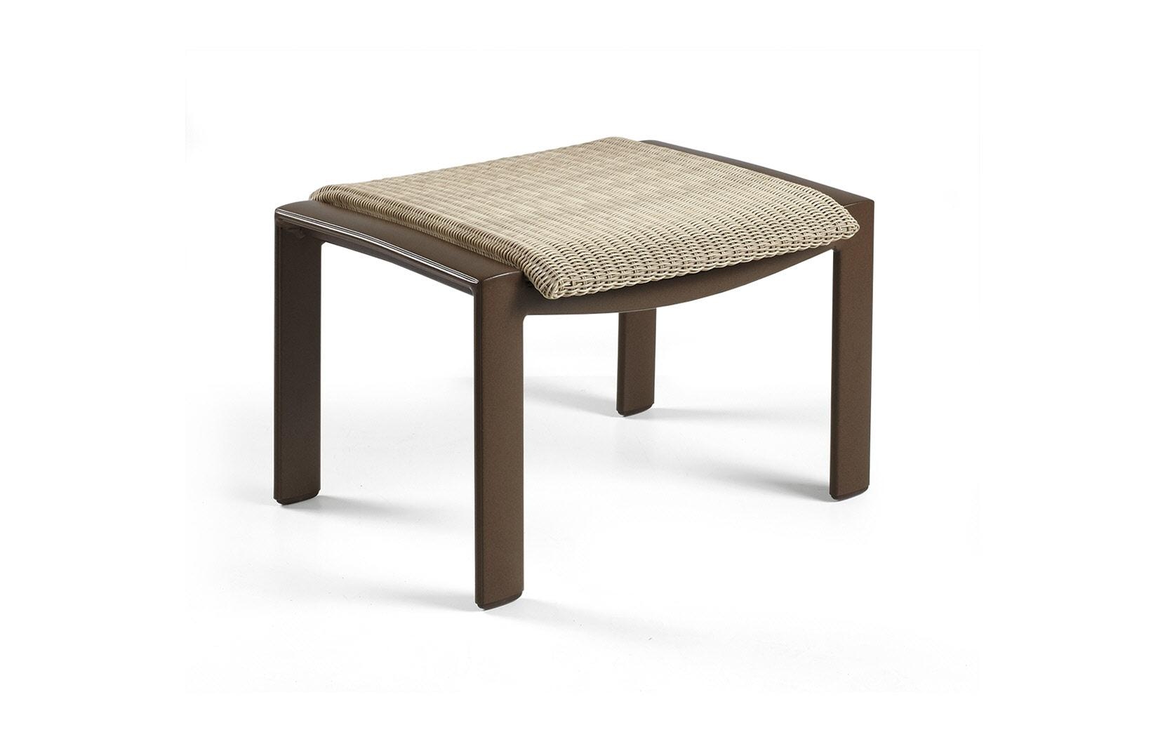 Fh Casual Custom Belvedere Woven Ottoman The Fire House Casual