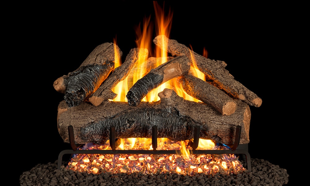 Viridien - Colonial Oak Radiant Gas Logs | Viridien, Formerly Fire House  Casual