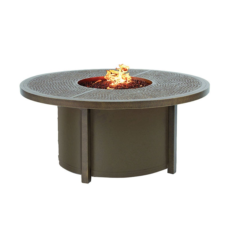 round propane fire pit coffee tables