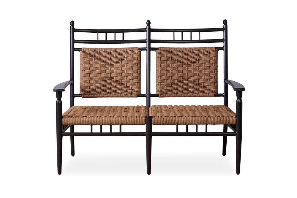 Fh Casual Custom Low Country Cushionless Settee The Fire House Casual Living Store