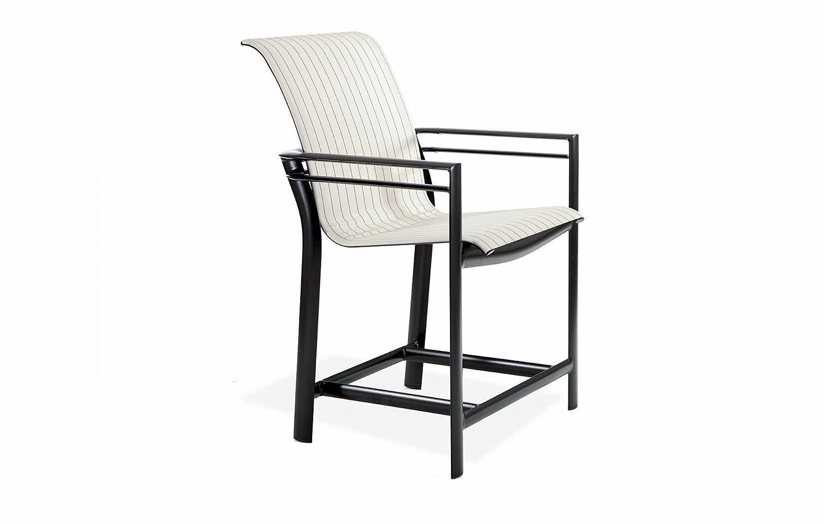 balcony height sling chairs