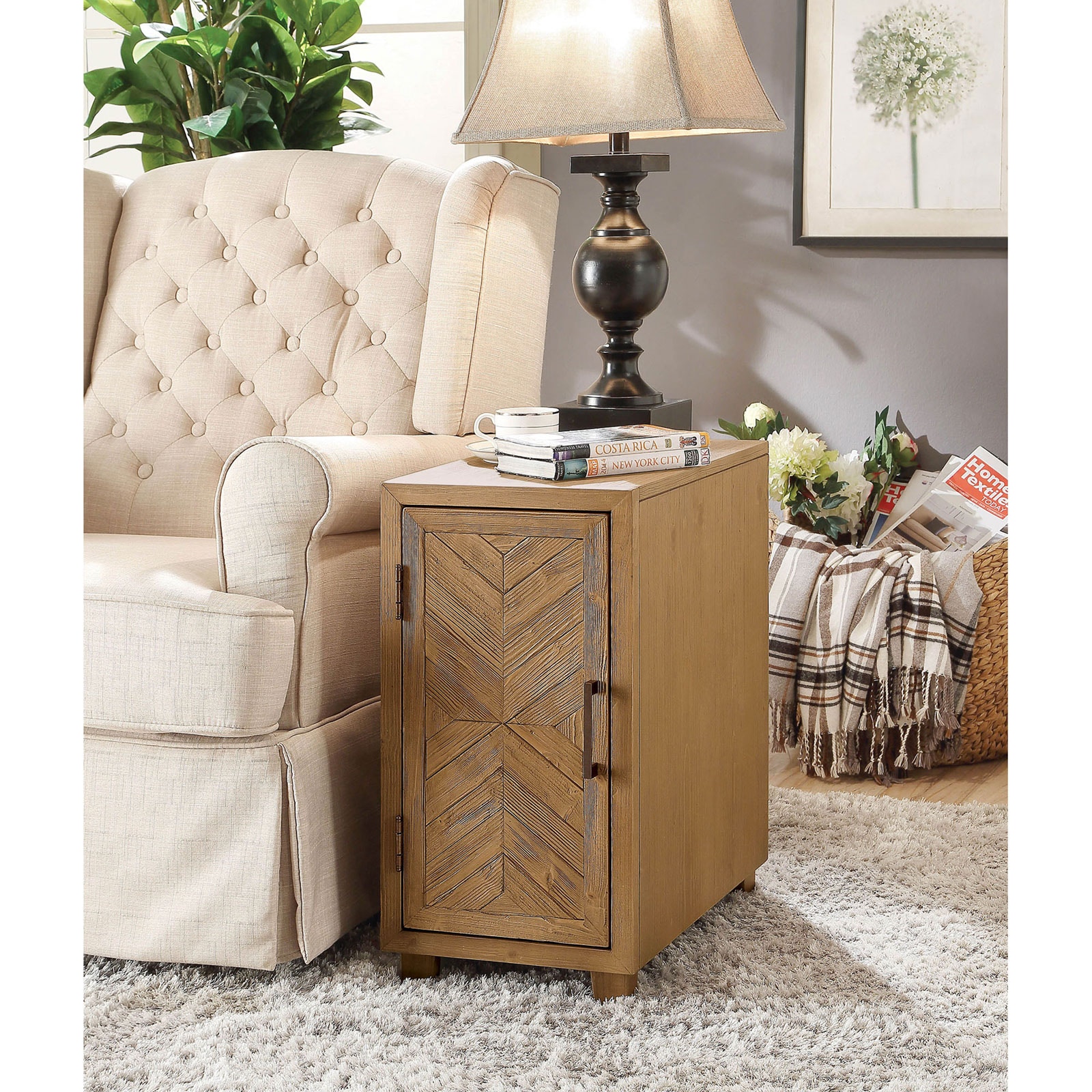Furniture of America Living Room Side Table CMAC290 Furniture Market Austin, TX
