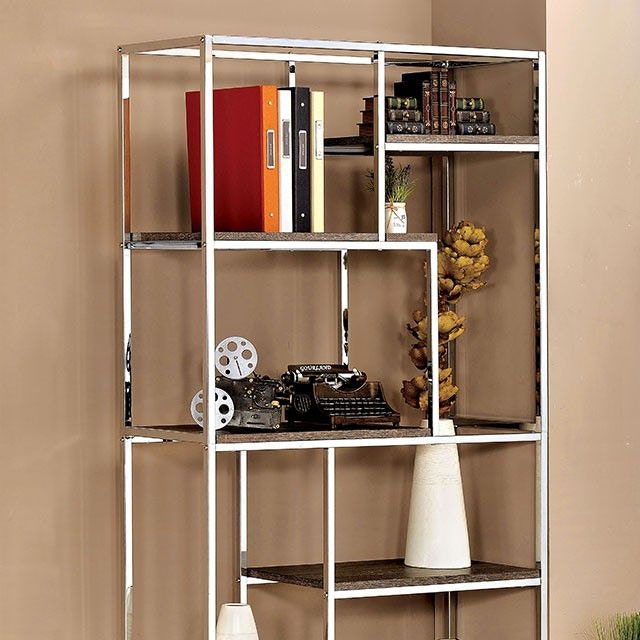 E&YのDISPLAY SHELVES Furniture of America Home Accents Display Shelf CM-AC6264CRM