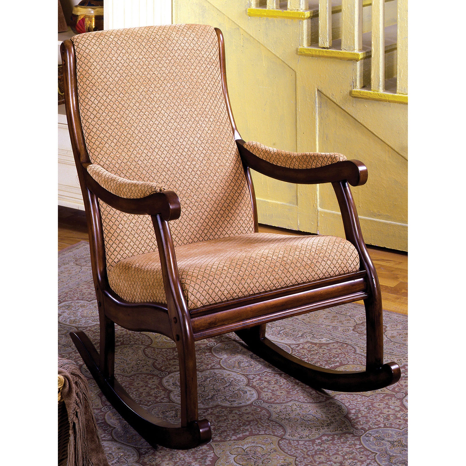 Furniture of America Living Room Rocking Chair CM AC6408 Leon