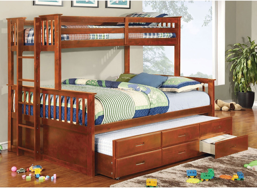 bunk bed trundle with mattress
