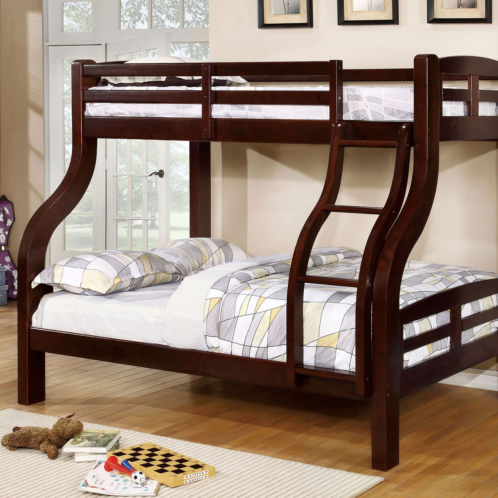  Twin/Full Bunk Bed 