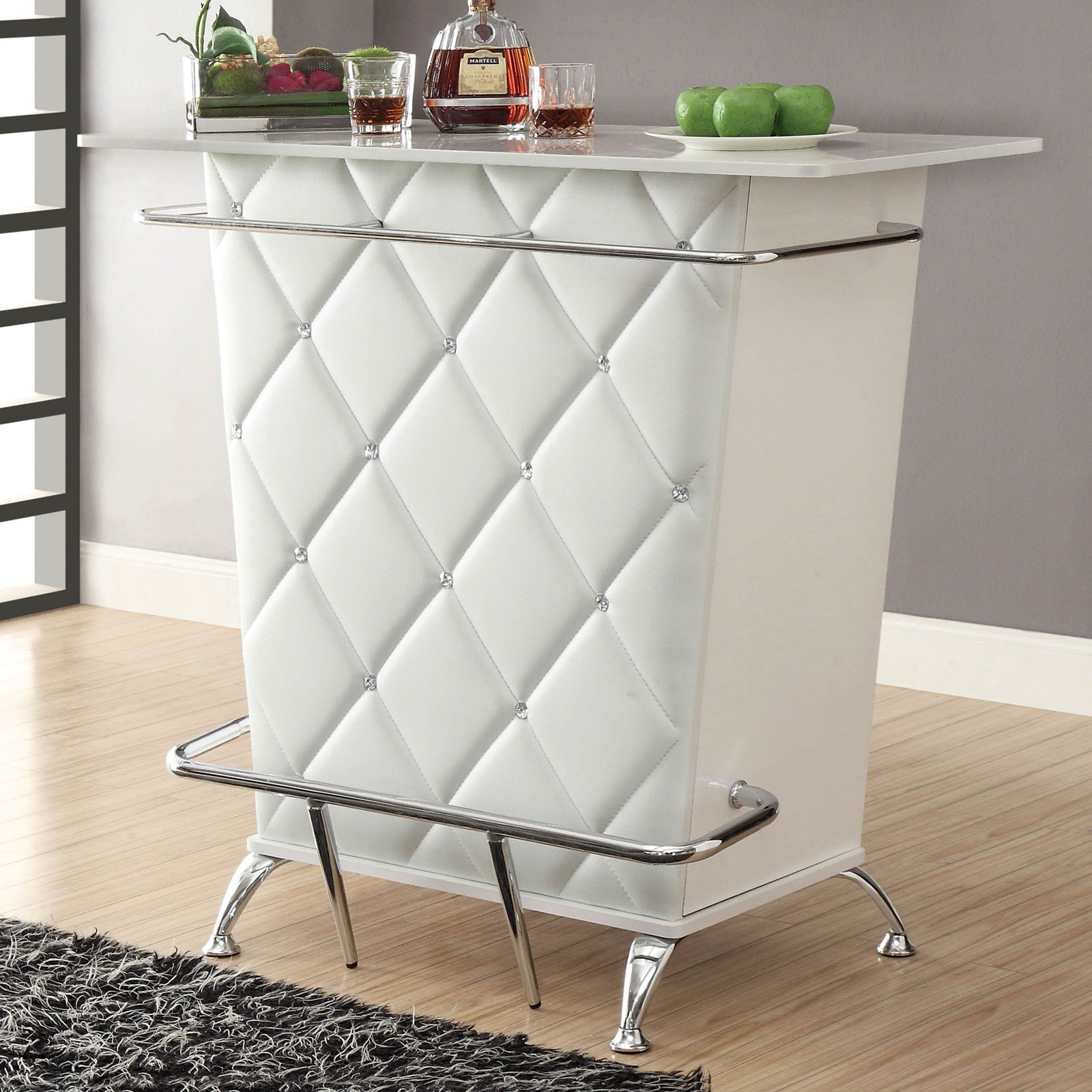 Furniture of America Bar Table (K/D) CM-BT6464WH