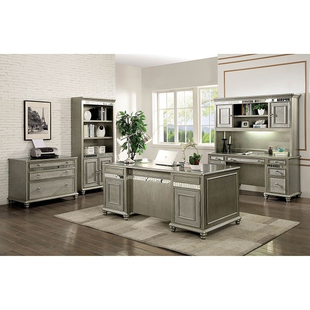 Furniture of America Home Office Computer Desk Hutch CMDK908H