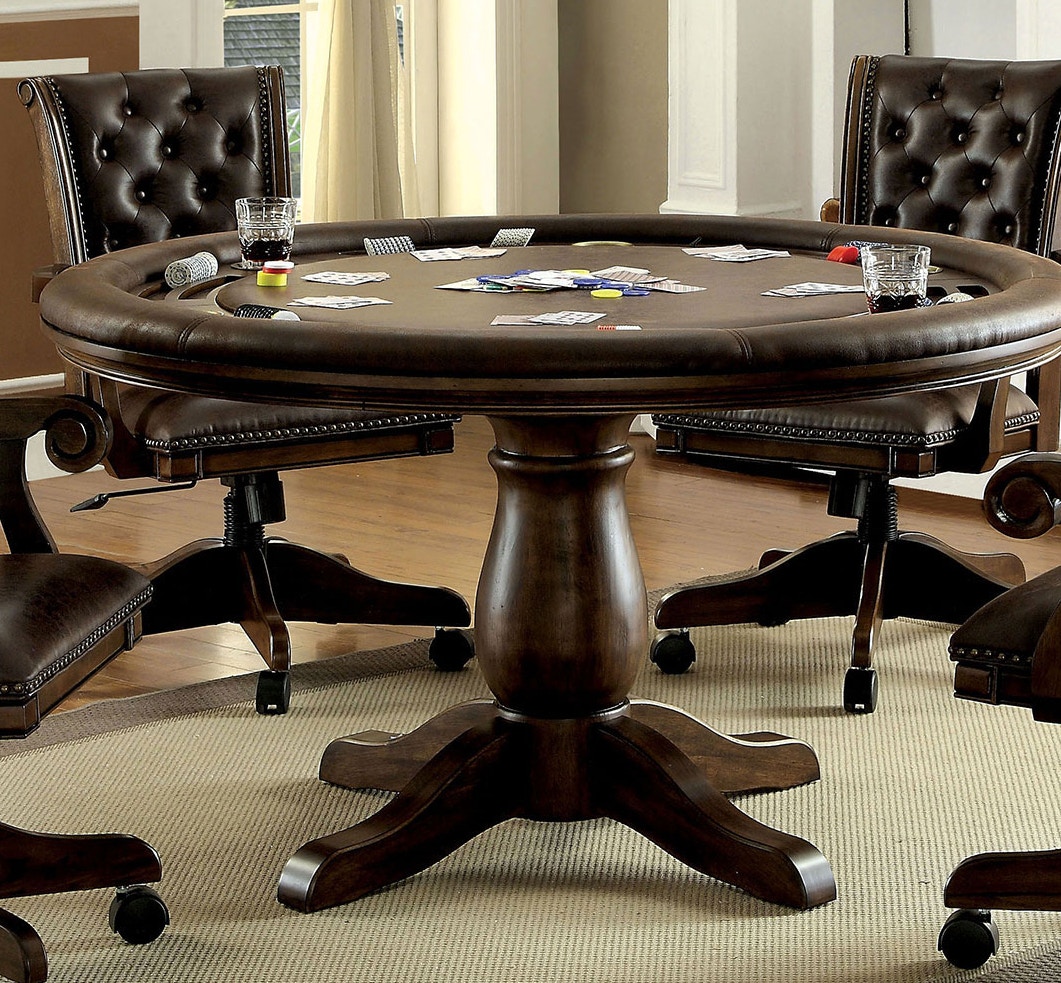 アメリカ製　ゲームテーブル Furniture of America Bar and Game Room Game Table CM-GM347T