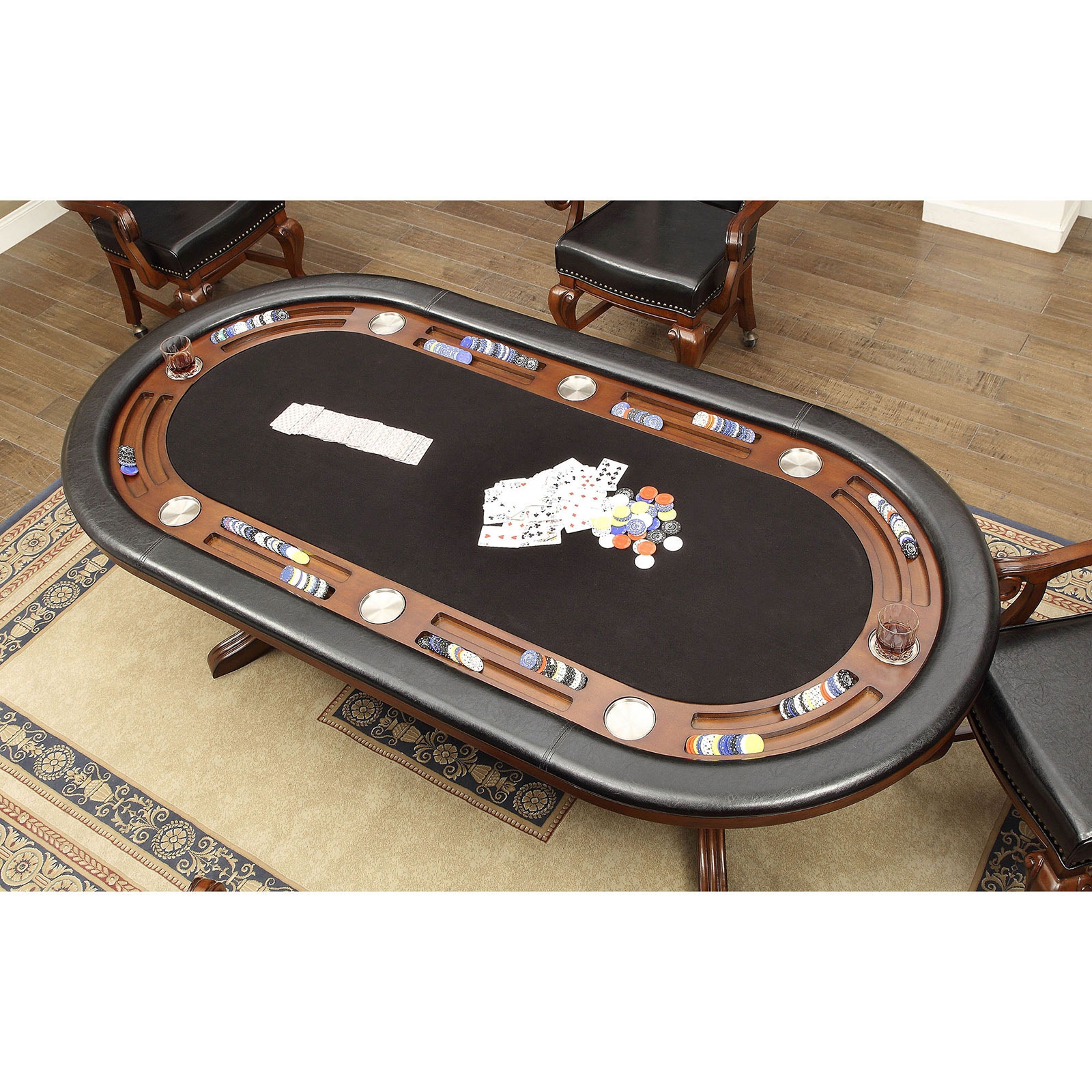 Furniture of America Bar and Game Room Game Table CMGM367CHTTABLE