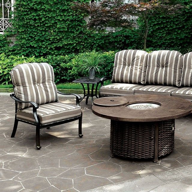 Furniture of America Outdoor/Patio Chair (2/CTN) CM-OS2124 ...