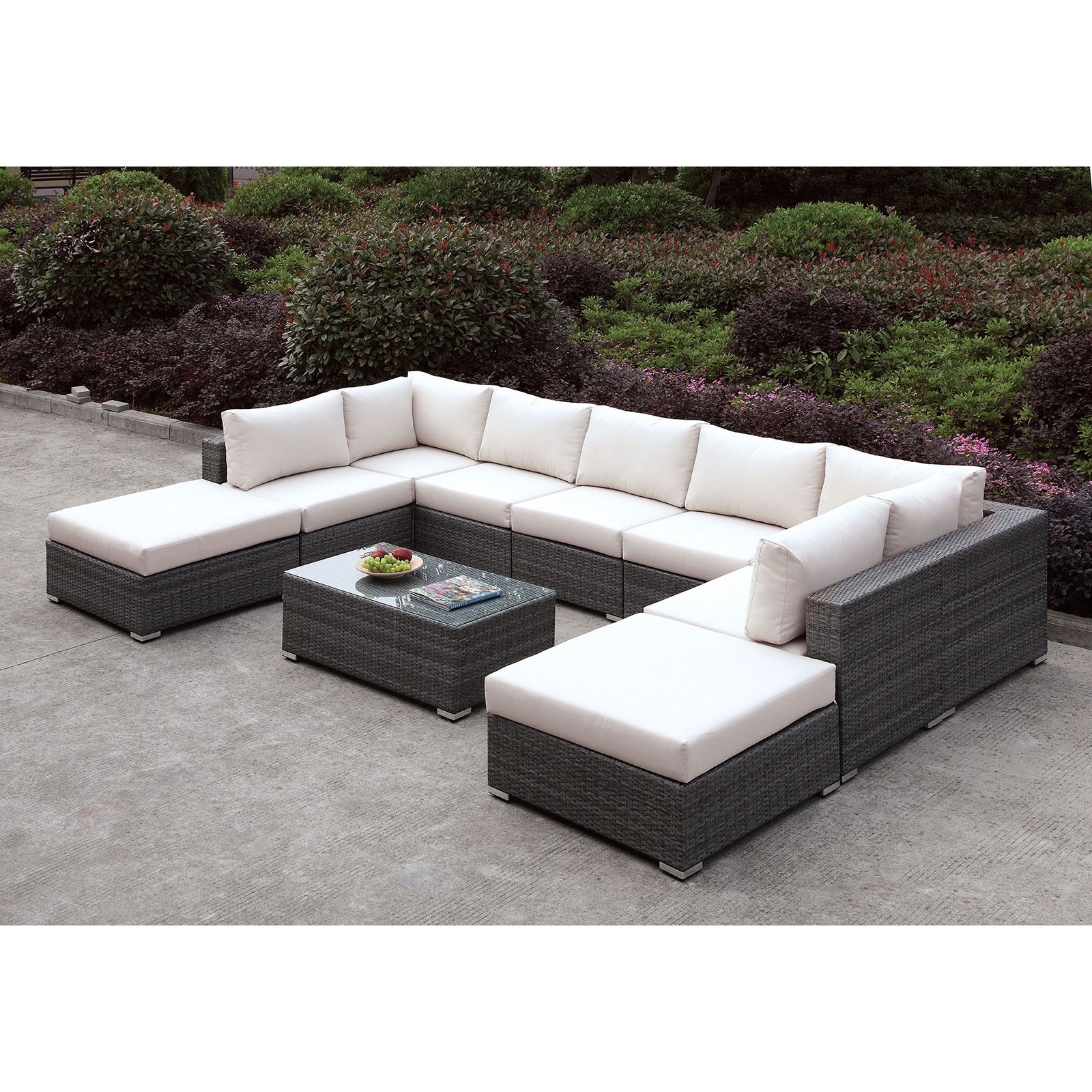 Furniture of America U-Sectional Coffee Table CM-OS2128-SET3