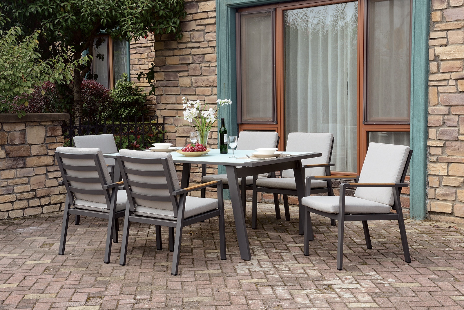 Furniture of America Patio Table CM-OT2141T-TABLE