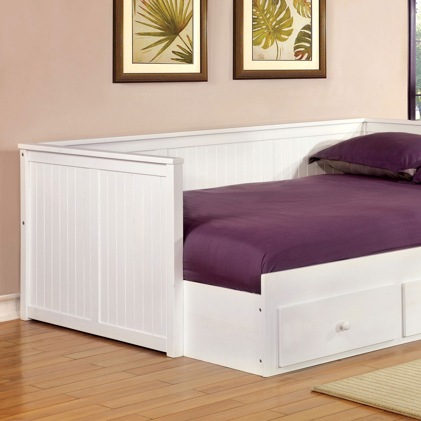 Furniture of America Youth Full Size Daybed CM1927WHBED Furniture