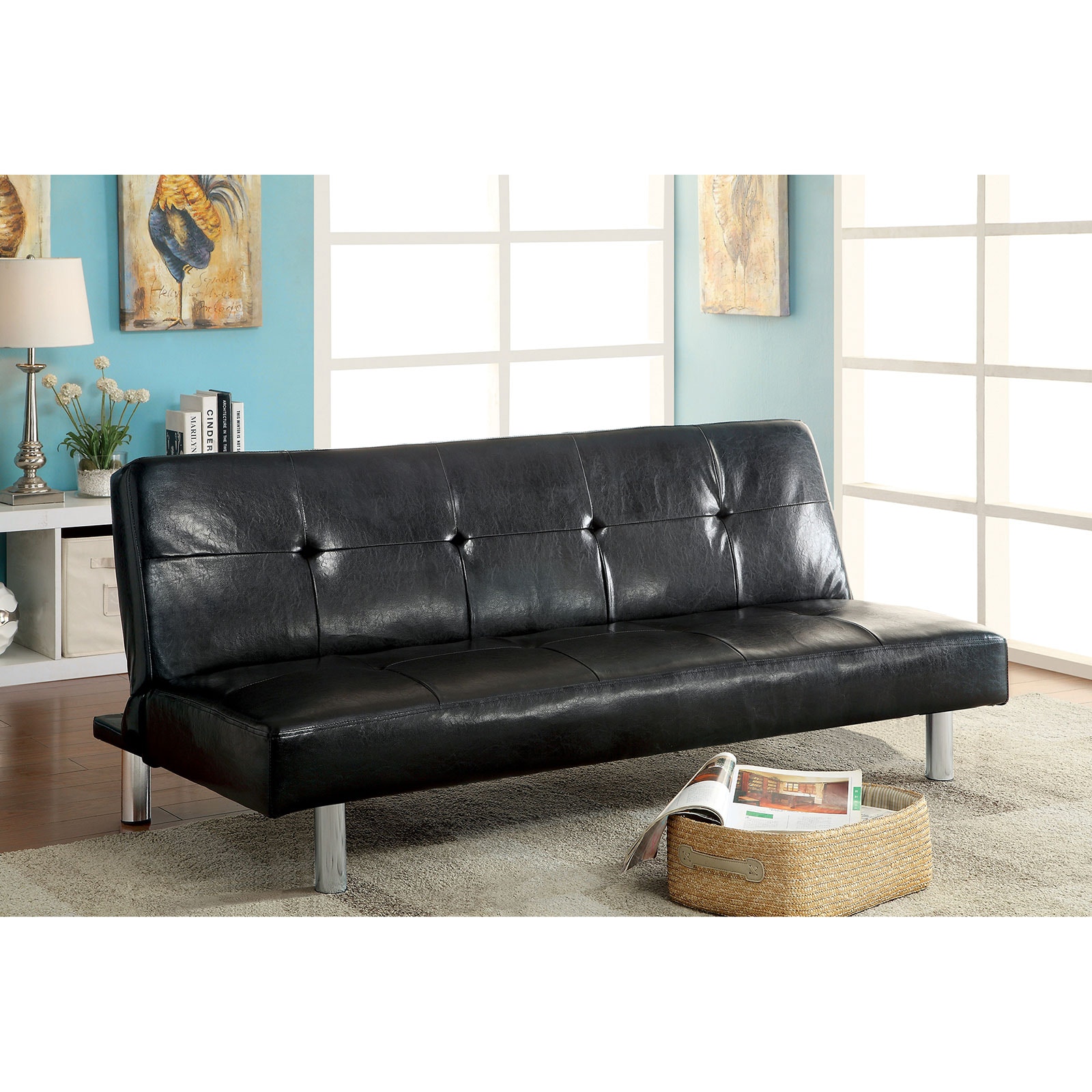 leon's furniture futons