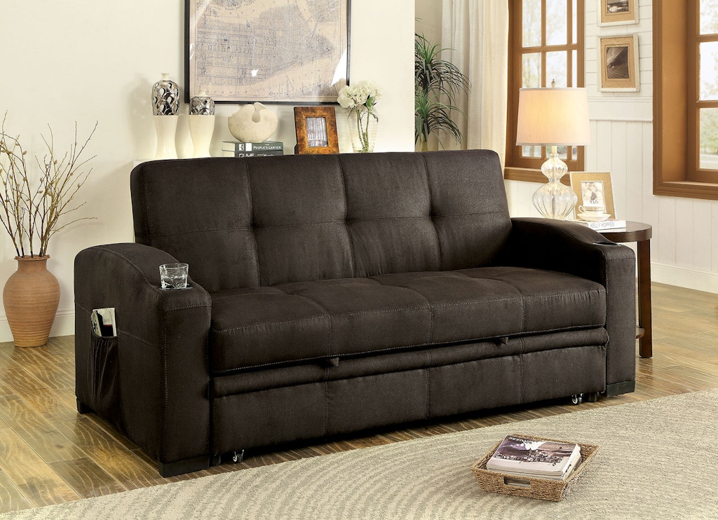 Furniture Of America Living Room Futon Sofa Cm2691 Set
