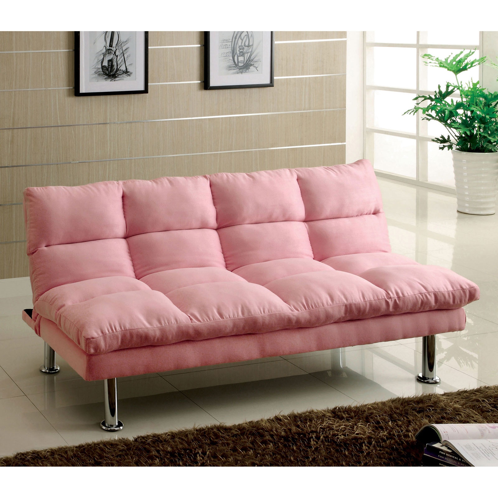 Furniture of america saratoga 2024 futon sofa