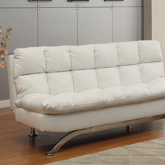 White futon sofa outlet bed