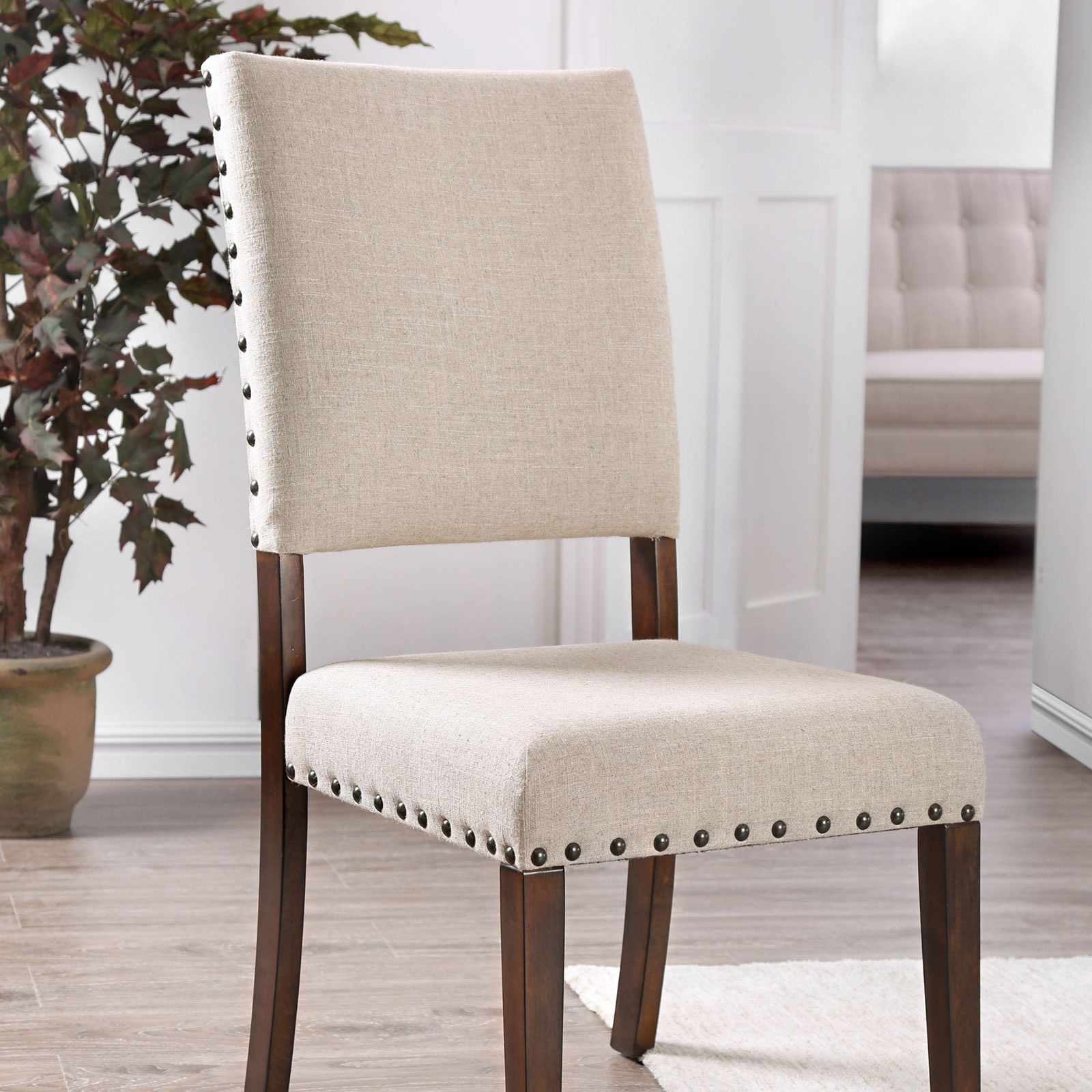 Furniture of America Casual Dining Side Chair (2/CTN