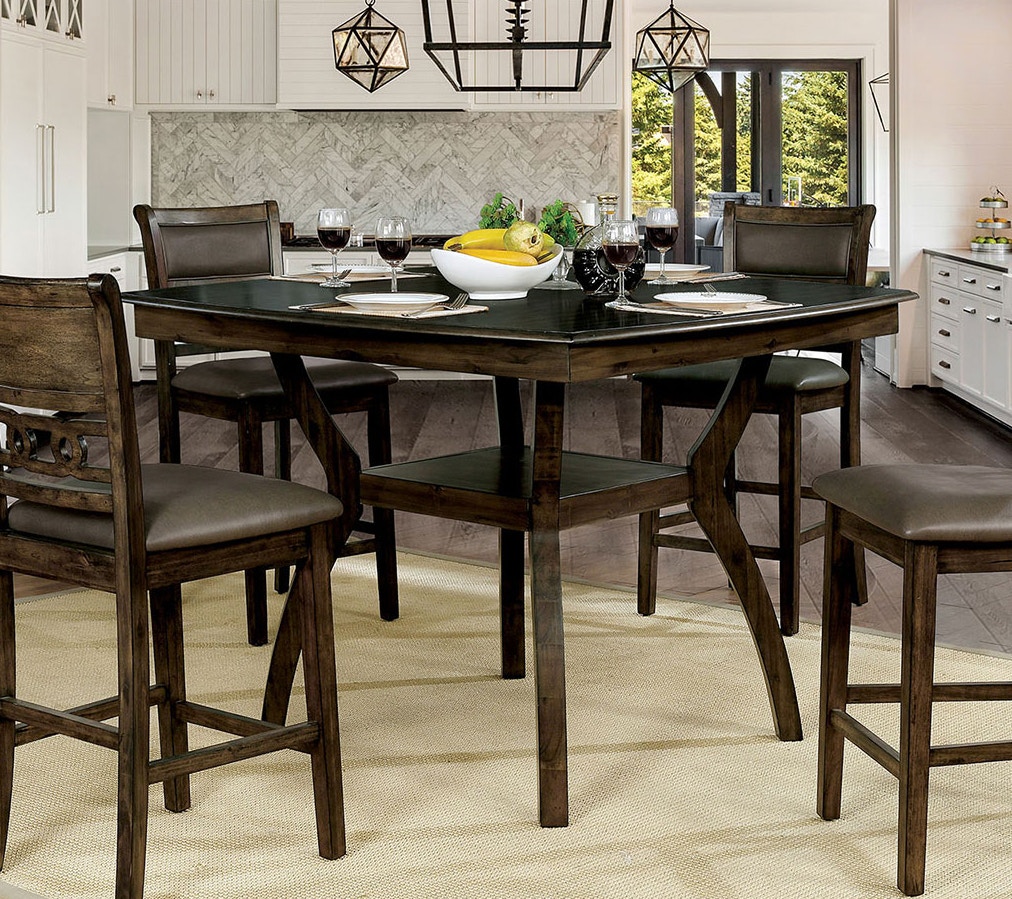 counter height pub style dining sets