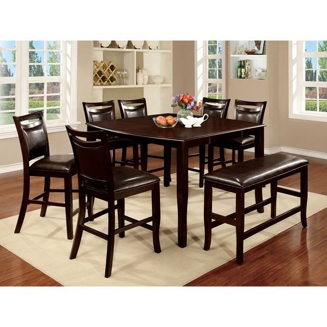 Furniture of America Casual Dining Counter Height. Table CM3024PT