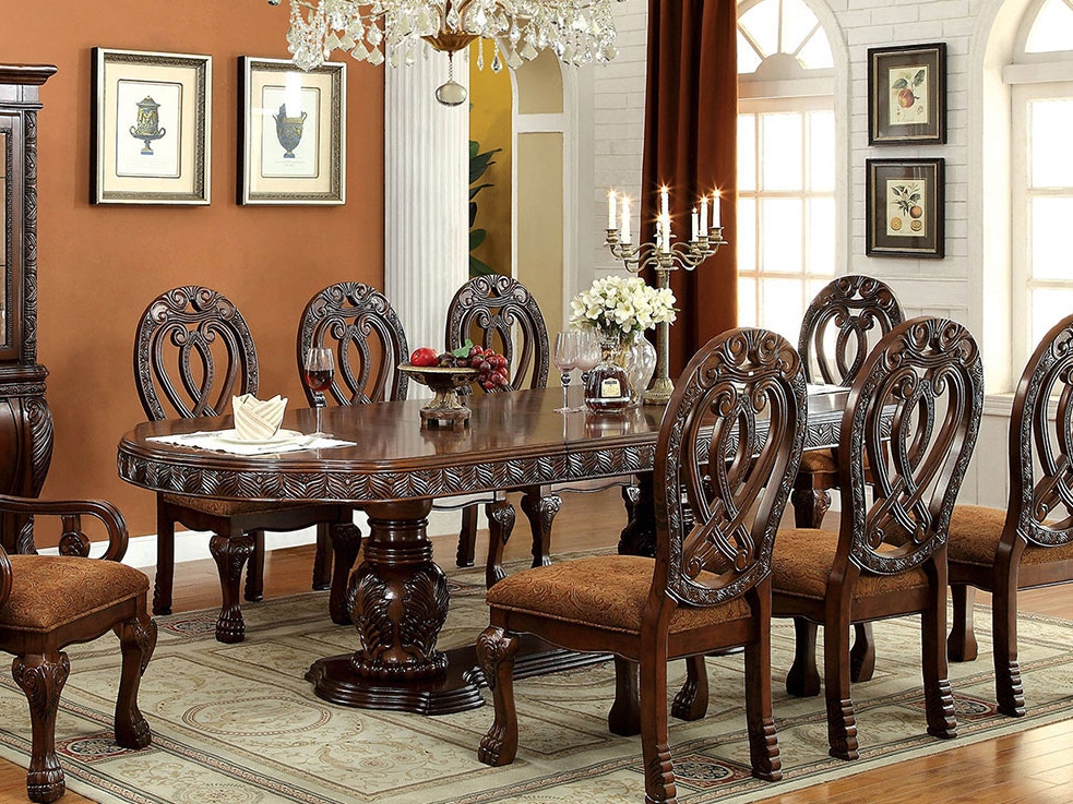 furniture of america dining set table