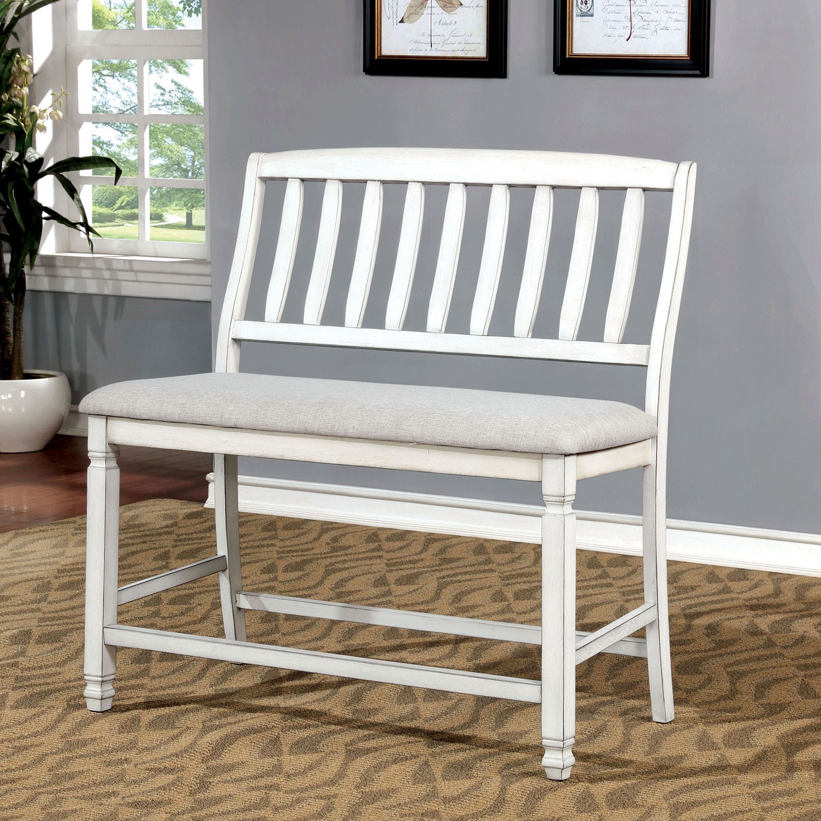 dining height bench