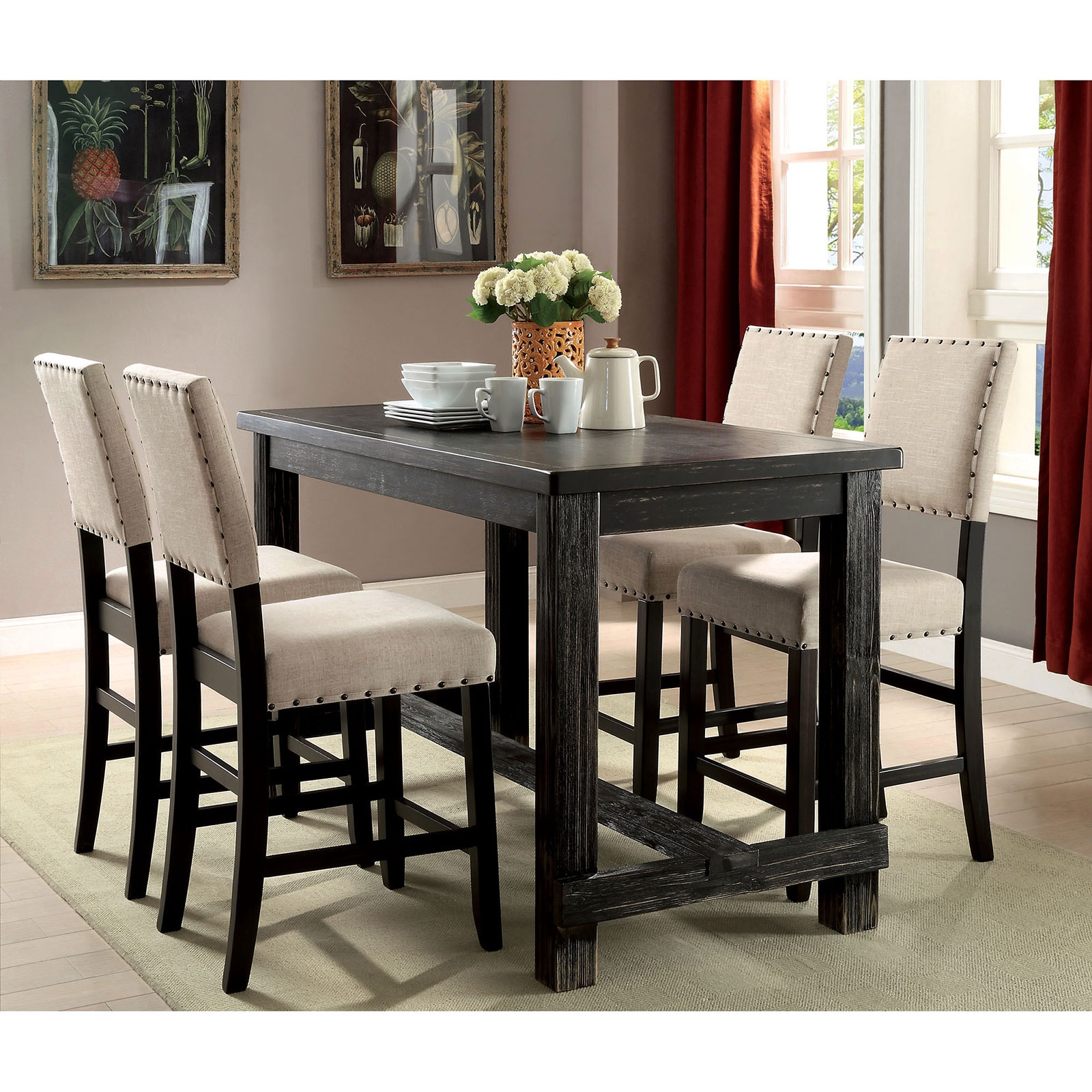 4pc dining room set