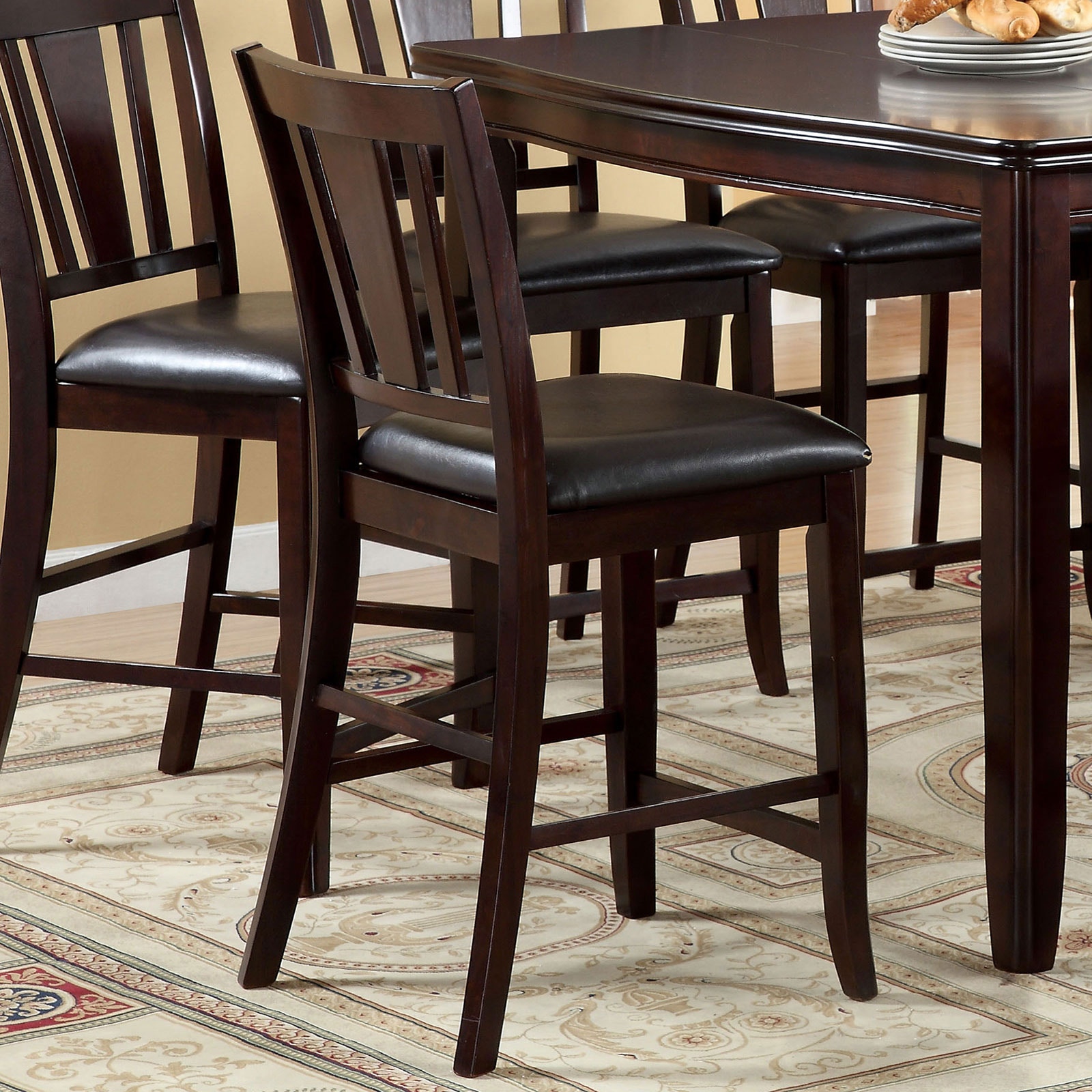 Furniture of America Casual Dining Square Counter Height Furniture of America Casual Dining Square Counter Height