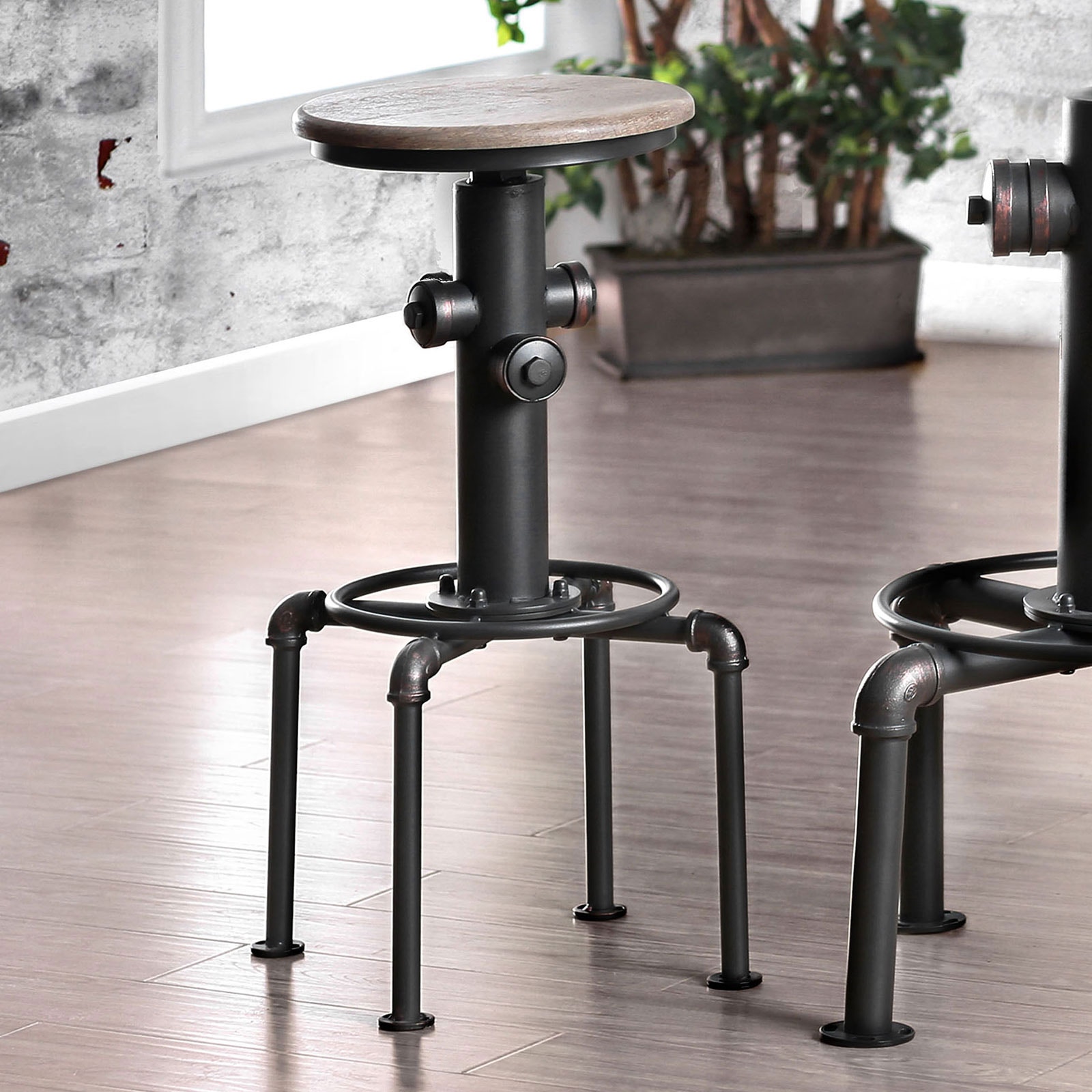 Furniture of America Casual Dining Bar Stool (2/CTN) CM3367BC-2PK