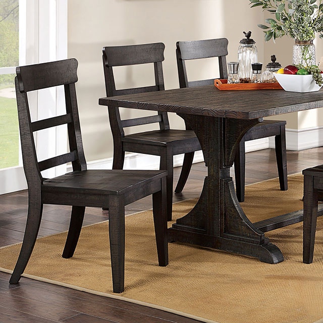 Furniture of America Dining Table CM3389BK-T-TABLE