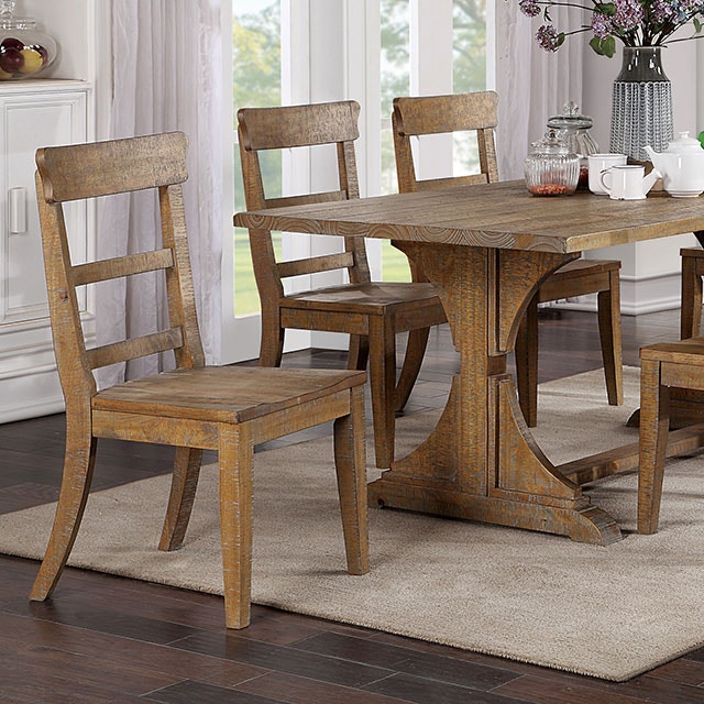 Furniture of America Dining Table CM3389NT-T-TABLE